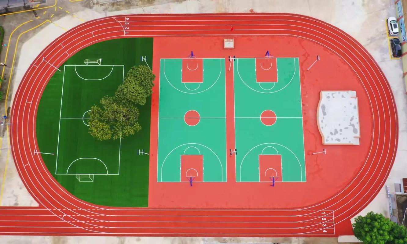 梧州市学校塑胶跑道篮球场 - 价格